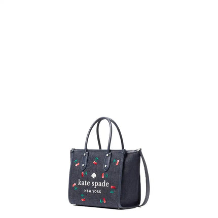 NEW Kate Spade Blue Ella Small Cherry Tote Shoulder Bag