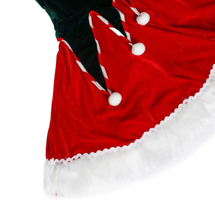 One-Piece Christmas Costume Stage Performance Christmas Costume New Year'S Day Party Dress Sexy Christmas Costume