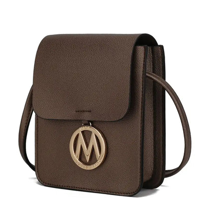 MKF Collection Skylar Messenger Handabag Vegan Leather Womens by Mia K