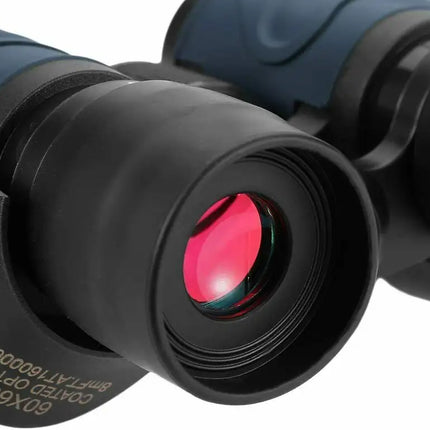 60X60 Zoom Binoculars Day/Night Vision Travel Outdoor HD Hunting Telescope  Bag
