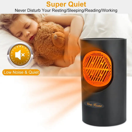 300W Portable Electric Heater