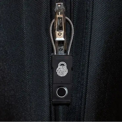 Rechargeable Waterproof Finger Print Lock for Backpack Luggage Suitcase