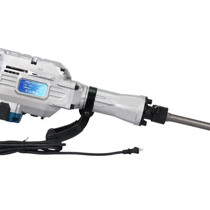 1700W 1900 BPM Electric Demolition Jack Hammer 1-1/8 Inch SDS-Hex Heavy Duty Concrete Pavement Breaker Drills Kit
