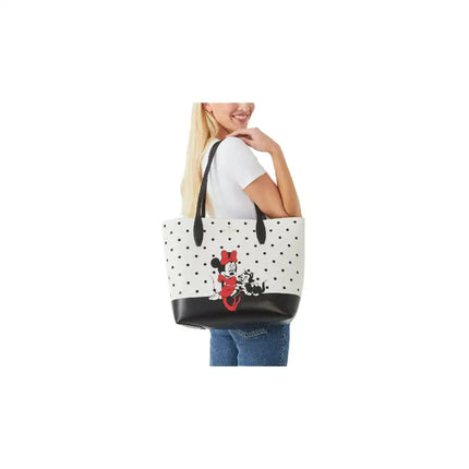 NEW Kate Spade x Disney Multicolor New York Minnie Mouse Leather Tote Bag