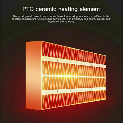 Programmable Space Heater, with Led Display Wall Outlet Electric Heater with Adjustable Thermostat and Timer for Home Office Indoor Use With Remote Control 500 Watt ETL Approved 5 Core PIH