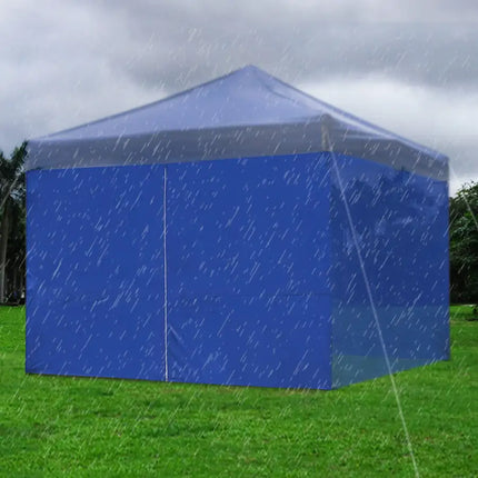 10x10ft EZ Canopy Gazebo Zipper Full Size Side Wall/Blue
