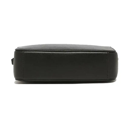 NEW Kate Spade Black Staci Mini Crossgrain Leather Camera Crossbody Bag