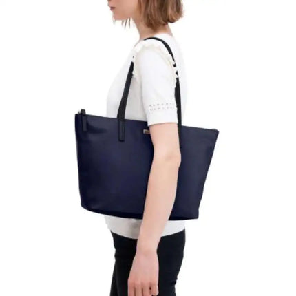 NEW Kate Spade French Navy May Street Lida Nylon Tote Shoulder Bag