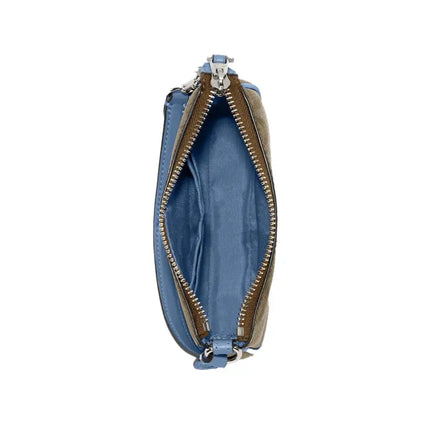 NEW Coach Brown Nolita 15 Monogram Signature Canvas Pouch Clutch Purse Bag