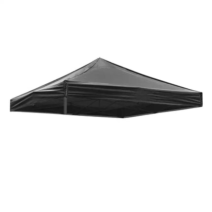 Gazebo plegable con dosel EZ Pop Up de 10 x 10 pies/negro