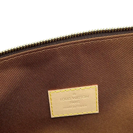 NEW Louis Vuitton Brown Monogram Coated Canvas Etui Voyage PM Clutch Pouch Bag