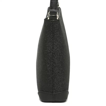 NEW Kate Spade Black Shimmy Glitter Crossbody Shoulder Bag