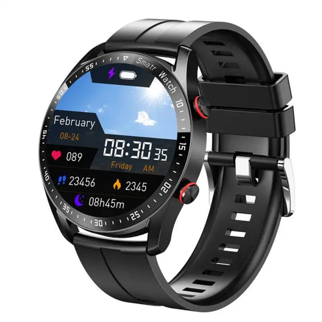 Nuevo ECG + PPG Bluetooth llamada reloj inteligente hombres reloj inteligente seguidor de actividad/deporte reloj inteligente para Android IOS PK I9 reloj inteligente