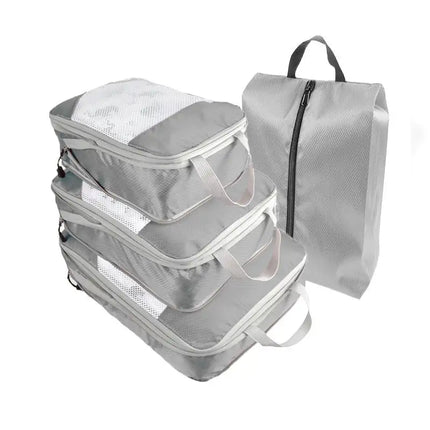 4pcs Packing Cubes Suitcase Organiser Packing Bags Luggage Organiser Set - Vickie Lynn's
