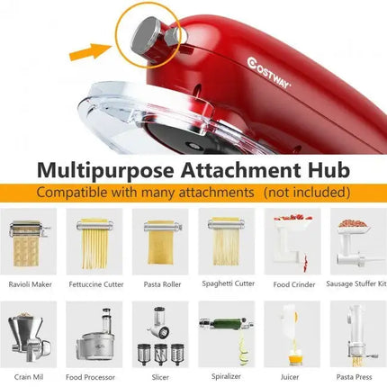 7 Quart 800W 6-Speed Electric Tilt-Head Food Stand Mixer