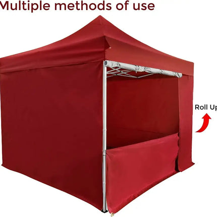 10' x 10' Pop Up Sidewall Canopy Tent - 5 pieces of sidewall with Rolling Storage Bag