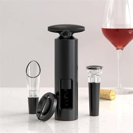 4PCS Wine Bottle Opener Kit Corkscrew,No Need Charge for Home Gift Party Wedding XH