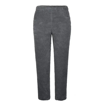 Women's Warm Fleece Sherpa Lined Jogger Pant Trousers
