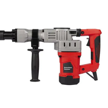 Demolition Electric Jack Hammer Concrete Breaker Trigger Lock with Chisel Bit with Carrying Case YF