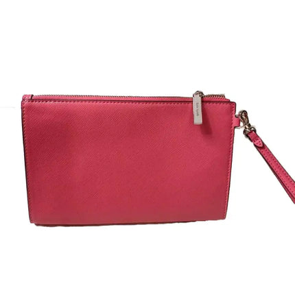 NEW Kate Spade Pink Dark Water Staci Medium Wristlet Clutch Bag