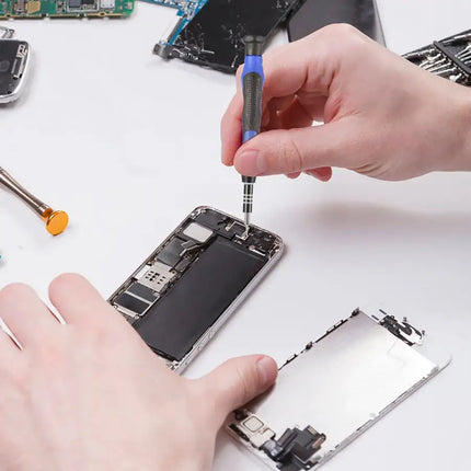 Precision Screwdriver Bits Set 59 in 1 with 56Pcs Magnetic Bits Flexible Shaft Professional Electronics Repair Tool Kit