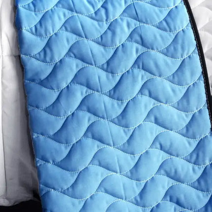 [Deep Thought] Brand New Vermicelli-Quilted Patchwork Quilt Set Full/Queen