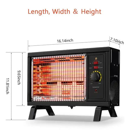 RH-02 ETL Portable Radiant Heater Indoor Space Heater