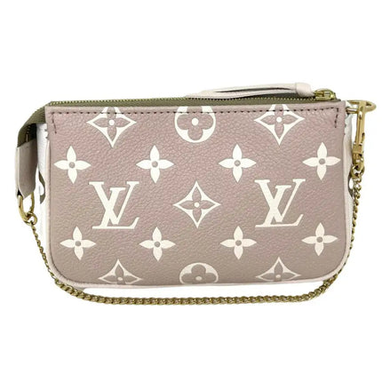 NEW Louis Vuitton LV Monogram Empreinte Leather Mini Pochette Accessories Clutch Bag Spring In The City