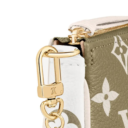 NEW Louis Vuitton LV Monogram Empreinte Leather Mini Pochette Accessories Clutch Bag Spring In The City