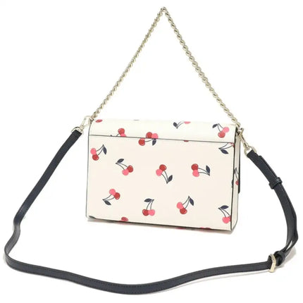 NEW Kate Spade Cream Carson Cherry Convertible Crossbody Bag