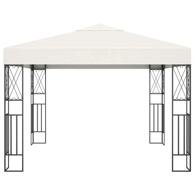 Gazebo 9.8'x9.8' Cream Fabric