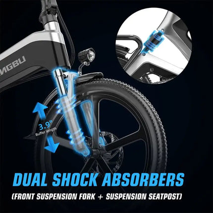 20' K6 Electric Bike for Adults 10AH/12.8Ah