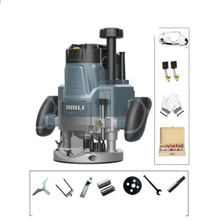 Multifunctional Trimming Machine Unlocking Keyhole And Tenoning Tool