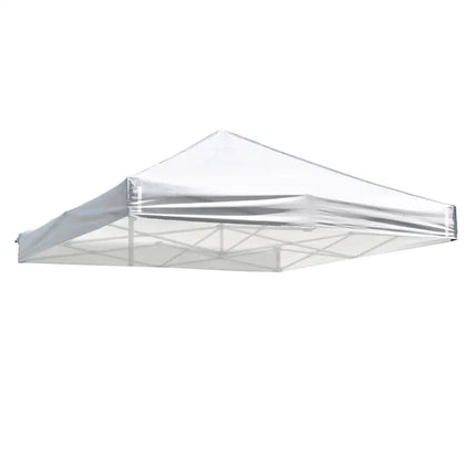 Gazebo plegable con dosel EZ Pop Up de 10 x 10 pies/blanco