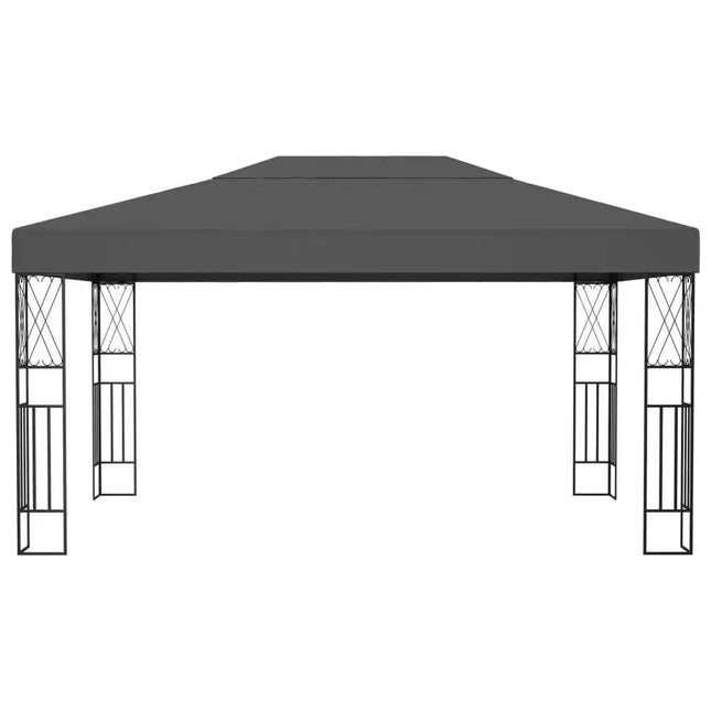 Gazebo 9.8'x13.1' Anthracite Fabric