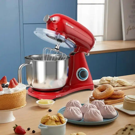 7 Quart 800W 6-Speed Electric Tilt-Head Food Stand Mixer