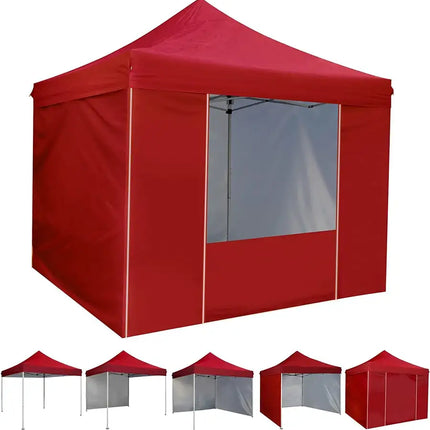 10' x 10' Pop Up Sidewall Canopy Tent - 5 pieces of sidewall with Rolling Storage Bag