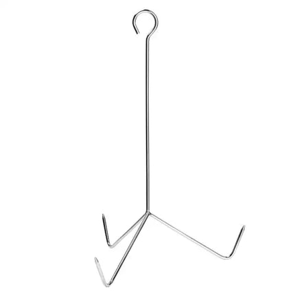 13*32in Iron Aluminum Black Round Tripod Stove Rack Silver Fryer Gas Fryer - Vickie Lynn's