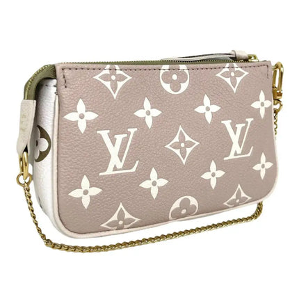 NEW Louis Vuitton LV Monogram Empreinte Leather Mini Pochette Accessories Clutch Bag Spring In The City