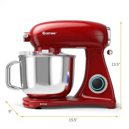 7 Quart 800W 6-Speed Electric Tilt-Head Food Stand Mixer