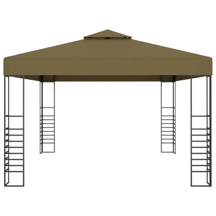 Gazebo 118.1"x157.5" Taupe 180 g/m?