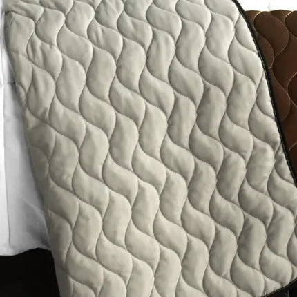[Earth Chant] 3PC Vermicelli-Quilted Patchwork Quilt Set (Full/Queen Size)