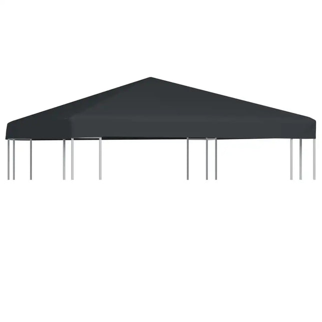 Gazebo Top Cover 0.68lb/m² 118.1"x118.1" Gray