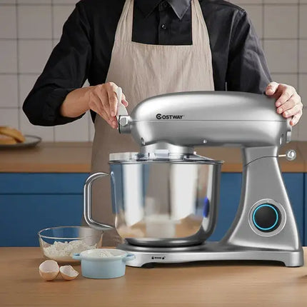 7 Quart 800W 6-Speed Electric Tilt-Head Food Stand Mixer