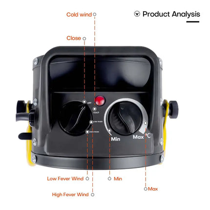2000W Electric Space Heater