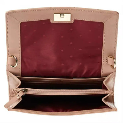 NEW Kate Spade Beige Ginger Tea Reese Park Wyn Quilted Leather Crossbody Bag