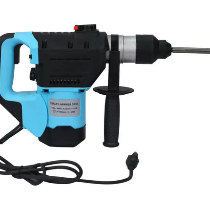 Rotary Hammer 1100W 1-1/2" SDS Plus Rotary Hammer Drill 3 Functions(Blue + Black)