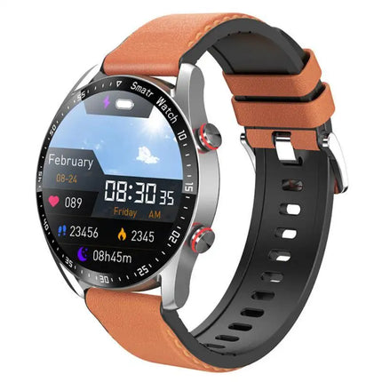 Nuevo ECG + PPG Bluetooth llamada reloj inteligente hombres reloj inteligente seguidor de actividad/deporte reloj inteligente para Android IOS PK I9 reloj inteligente