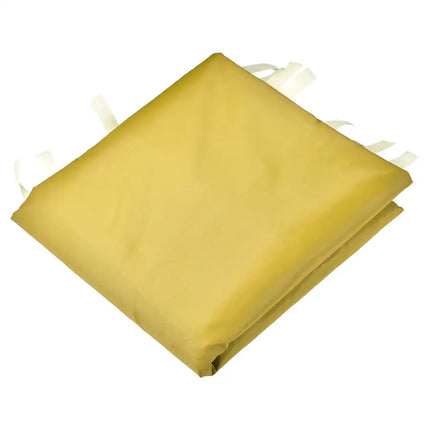 10x10ft EZ Canopy Gazebo Silver Coated Side Wall With Windows & Door/Mineral Yellow