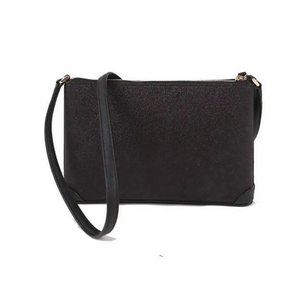 NEW Kate Spade Black Shimmy Glitter Crossbody Shoulder Bag